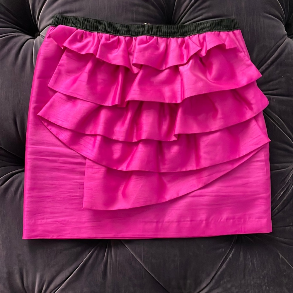 Fushia Mini Skirt
